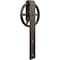 Ekena Millwork Premium Wagon Wheel Roller Hanger w/ Bolts for Barn Door for 1 3/8" Doors, Bronze Texture GB60013RWBZ - alternate 2